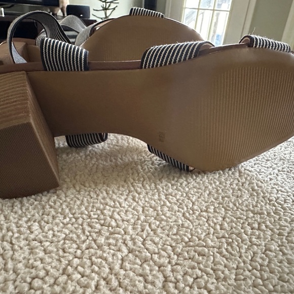 ★ Sole Society striped platform sandals, size 10 ★ - Picture 3 of 8